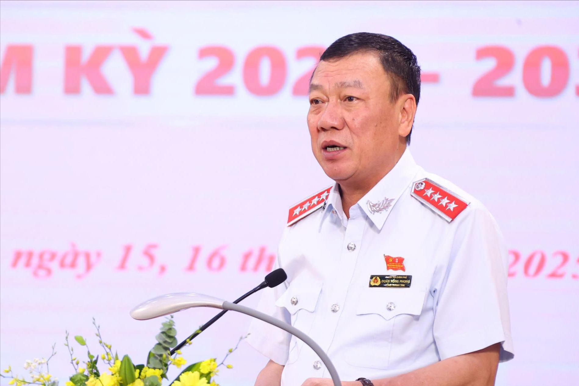 Ông Đoàn Hồng Phong được chỉ định làm Bí thư Đảng ủy Thanh tra Chính phủ