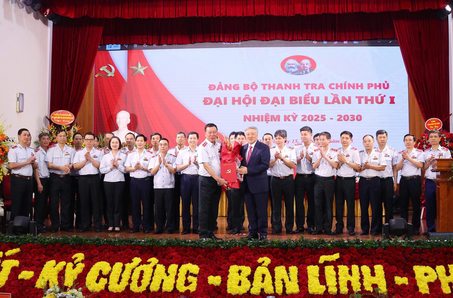 Nhân sự Ủy ban Kiểm tra Đảng ủy Thanh tra Chính phủ nhiệm kỳ 2025-2030