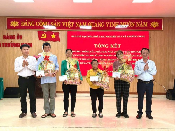 Quảng Trị: Xã Trường Ninh cơ bản hoàn thành công tác xóa nhà tạm, nhà dột nát