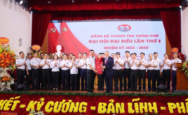 Đại hội Đại biểu Đảng bộ Thanh tra Chính phủ nhiệm kỳ 2025-2030: Động lực mới, niềm tin mới, sắc thái mới!
