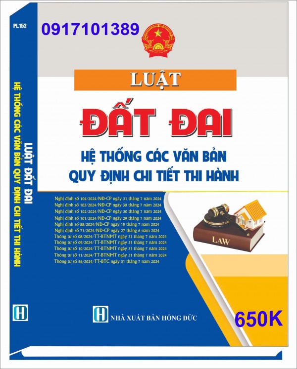 Sửa đổi, bổ sung một số điều quy định chi tiết thi hành Luật Đất đai