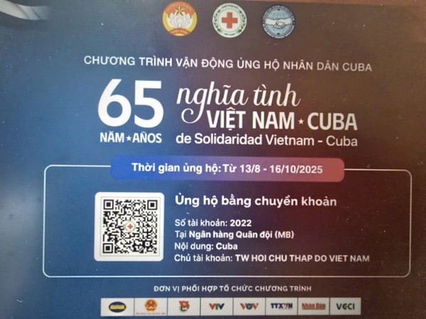 Thanh Hóa: Phát động ủng hộ Nhân dân Cuba nhân dịp kỷ niệm 65 năm thiết lập quan hệ ngoại giao 2 nước