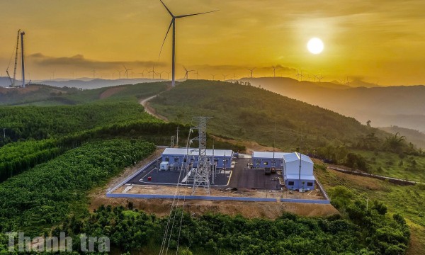 Thêm một công trình năng lượng sạch ở Quảng Trị: Nhà máy điện gió Hải Anh chính thức vận hành