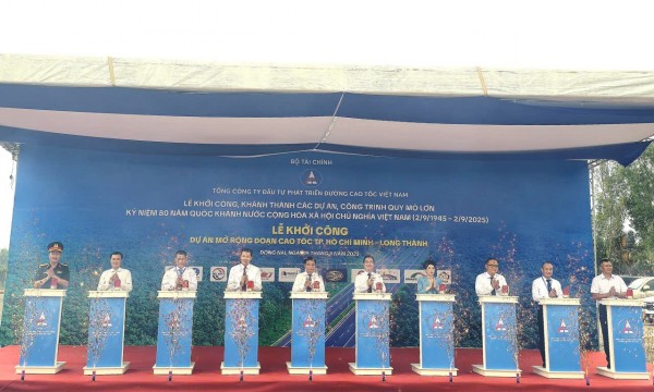 Khởi công Dự án mở rộng đoạn cao tốc Thành phố Hồ Chí Minh - Long Thành