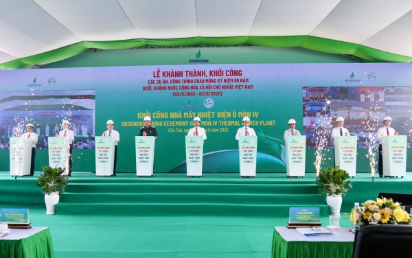 Khởi công Dự án Nhà máy Nhiệt điện Ô Môn IV