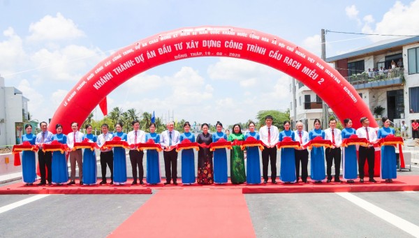 Khánh thành cầu Rạch Miễu 2: Biểu tượng kết nối và phát triển vùng Đồng bằng sông Cửu Long