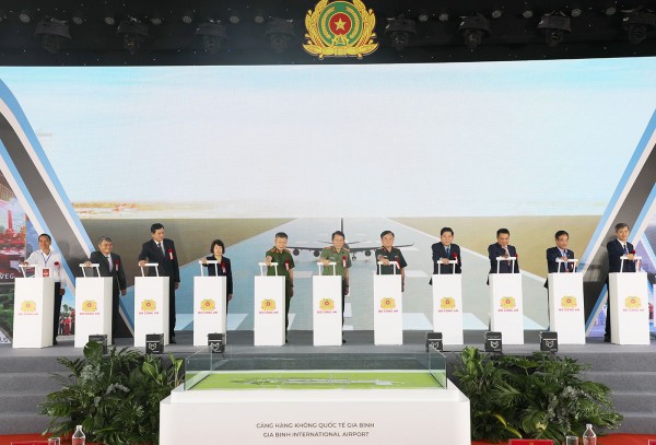 Bộ trưởng Bộ Công an dự Lễ khởi công Dự án xây dựng Cảng hàng không quốc tế Gia Bình