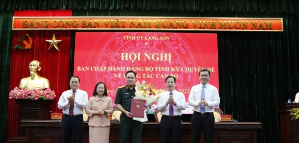 Ban Bí thư chỉ định Đại tá Mai Xuân Phong tham gia Ban Chấp hành Đảng bộ tỉnh, Ban Thường vụ Tỉnh ủy Lạng Sơn