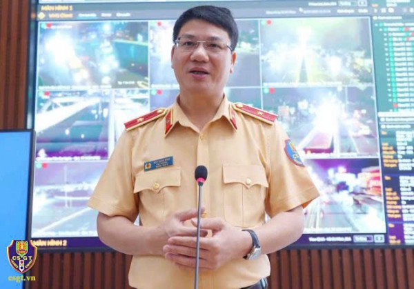 Xử lý hàng nghìn phản ánh an toàn giao thông gửi tới điện thoại Cục trưởng Cảnh sát giao thông