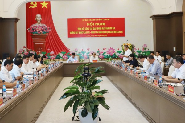 Lào Cai bàn giao toàn bộ mặt bằng thi công đường dây 500kV Lào Cai – Vĩnh Yên