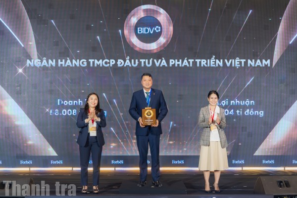 BIDV được vinh danh trong Top 50 công ty niêm yết tốt nhất Việt Nam