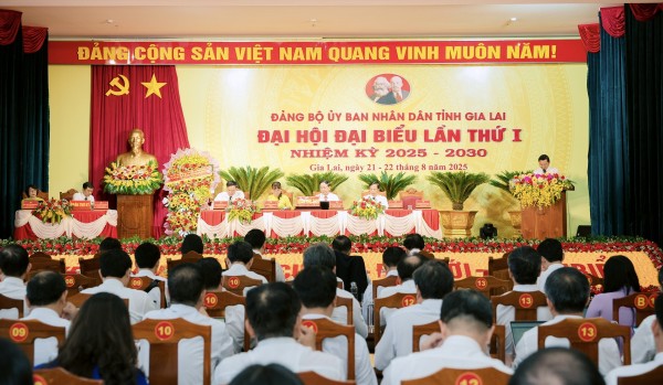 Đại hội Đảng bộ UBND tỉnh Gia Lai lần thứ I: Khẳng định vai trò nòng cốt, khát vọng vươn lên mạnh mẽ