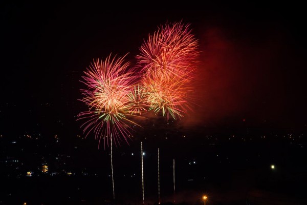 Pháo hoa rực sáng Hà Nội chào mừng 80 năm Quốc khánh