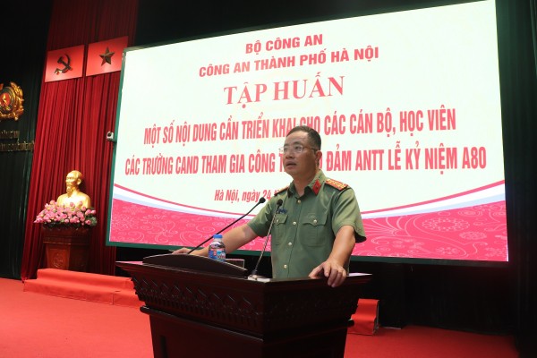 Lực lượng Công an gắn bó với Nhân dân bảo đảm an ninh, trật tự kỷ niệm Quốc khánh 2/9