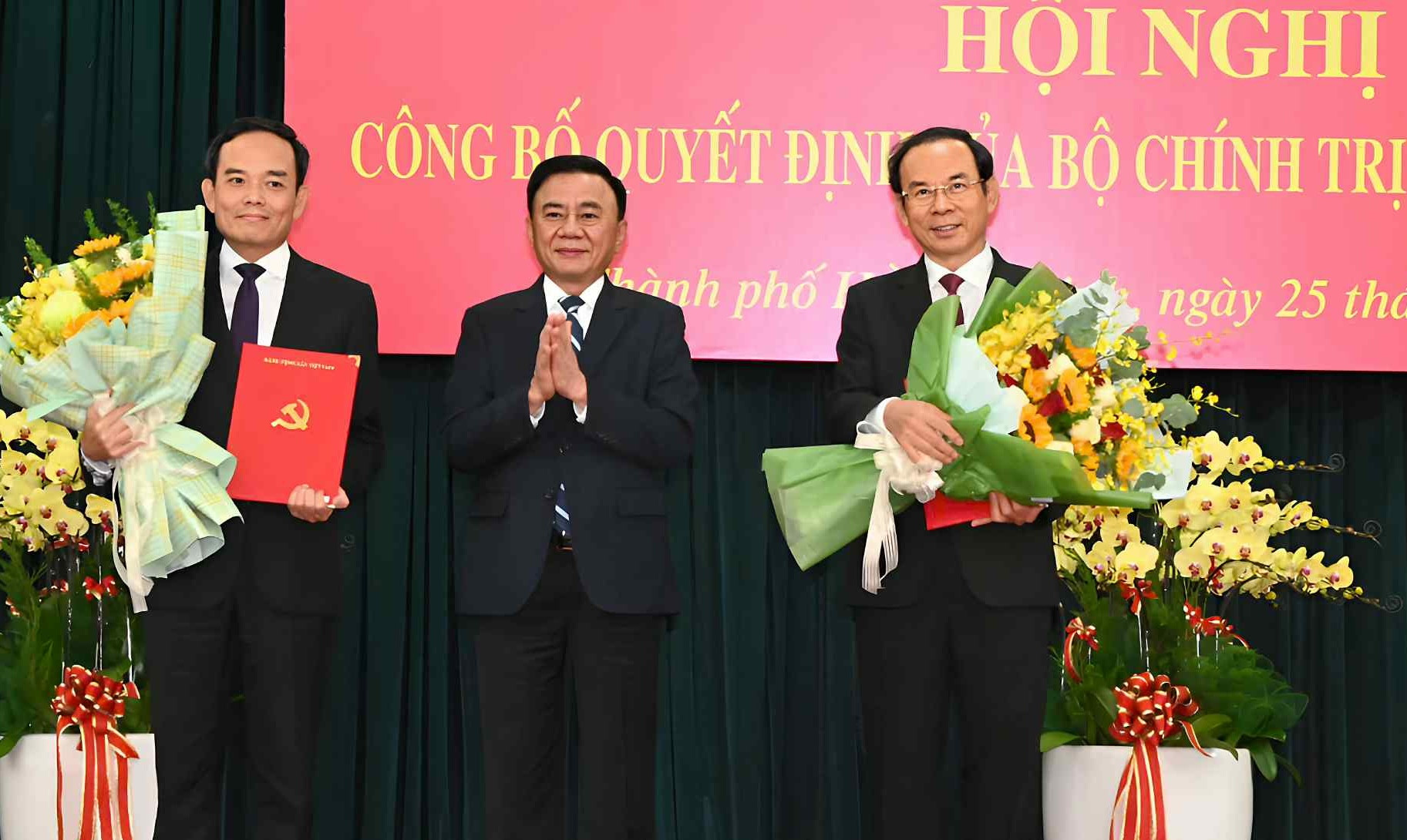 Ông Trần Lưu Quang làm Bí thư Thành ủy TP Hồ Chí Minh