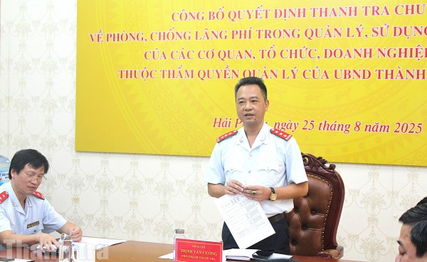 Hải Phòng: Thanh tra việc sử dụng nhà, đất công