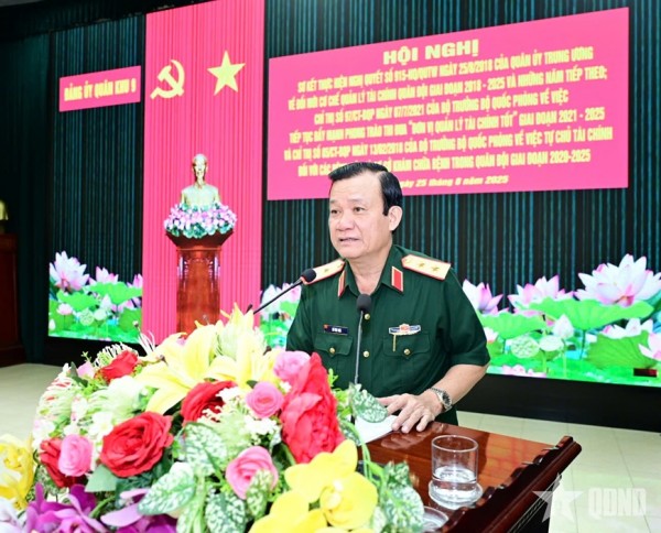 Quân khu 9 quyết tâm đẩy mạnh thực hành tiết kiệm, phòng, chống tham nhũng, lãng phí