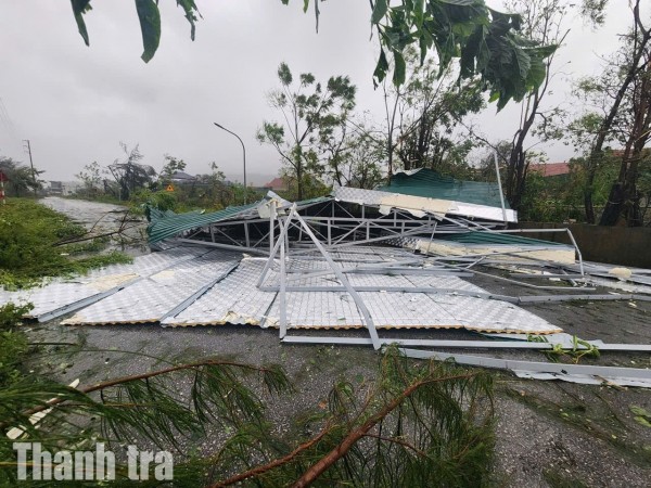 Hà Tĩnh: Khẩn trương khắc phục hậu quả sau bão số 5