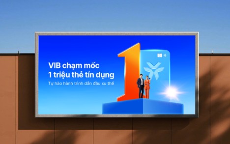 VIB cán mốc 1 triệu thẻ tín dụng: Khẳng định vị thế dẫn đầu