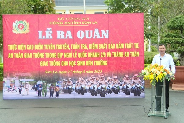 Sơn La: Cao điểm bảo đảm trật tự an toàn giao thông trong dịp nghỉ lễ Quốc khánh 2/9