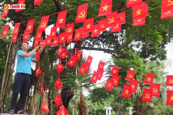 Hà Nội: Phường Hà Đông rực rỡ cờ hoa, sẵn sàng cho Quốc khánh 2/9
