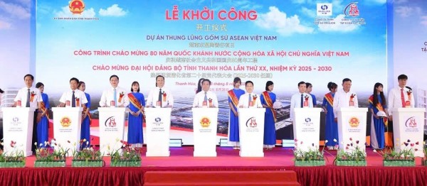 Khởi công Dự án Thung lũng Gốm sứ ASEAN Việt Nam: Dấu ấn mới trong thu hút đầu tư công nghiệp tại Thanh Hóa