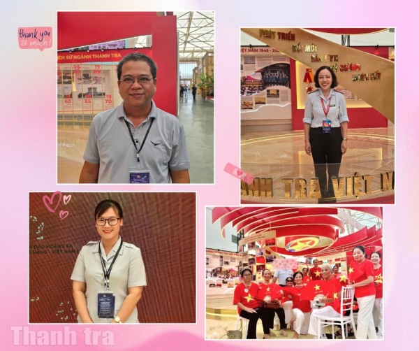 Ngày hội non sông: Người của ngành - những “hướng dẫn viên” đặc biệt tại triển lãm