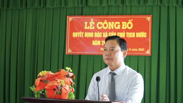 Tây Ninh: Công bố quyết định đặc xá của Chủ tịch nước