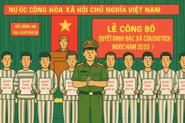 Đặc xá Quốc khánh 2/9: 440 phạm nhân tại Đồng Nai được trở về với cộng đồng