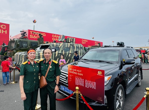 Gian trưng bày của Bộ Công an tại Triển lãm “Thành tựu đất nước” có gì hấp dẫn?