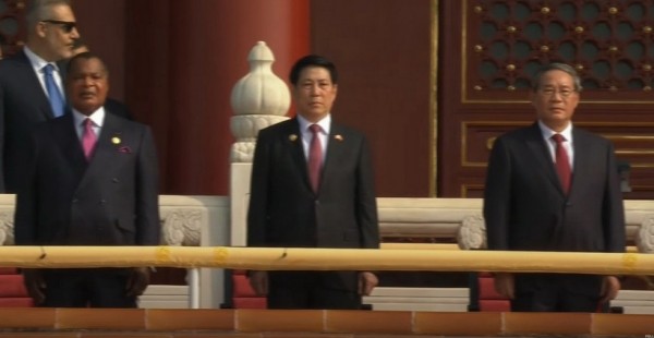 Chủ tịch nước Lương Cường dự Lễ duyệt binh kỷ niệm 80 năm chiến thắng phátxít