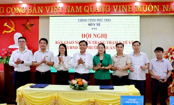 Phú Thọ: Chuyển giao các trạm y tế về UBND cấp xã quản lý từ 1/9