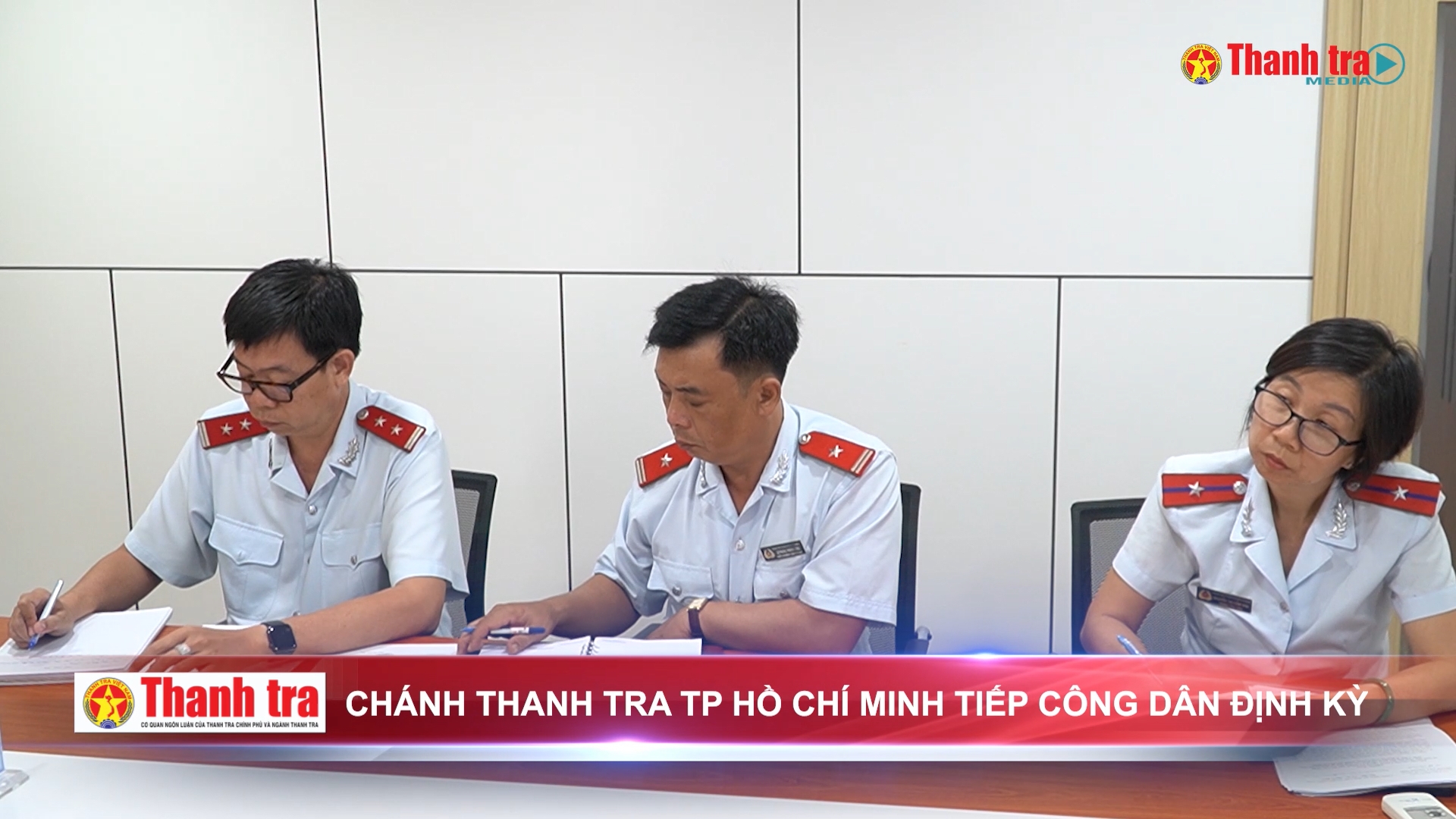 Chánh Thanh tra TP Hồ Chí Minh tiếp công dân định kỳ