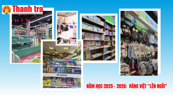 Thị trường đồ dùng học tập mùa tựu trường 2025 - 2026: Hàng Việt ngày càng 