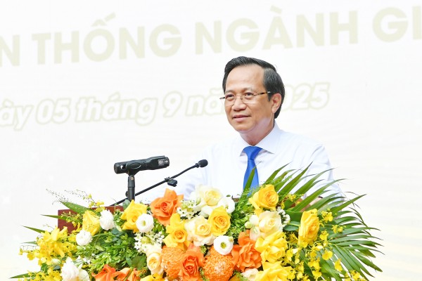 Bộ trưởng Đào Ngọc Dung dự Lễ Khai giảng năm học mới 2025 - 2026 tại Trường Phổ thông Vùng cao Việt Bắc