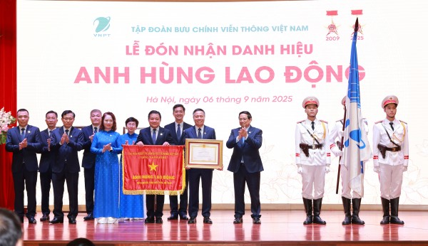 VNPT đón nhận Danh hiệu Anh hùng Lao động: Dấu ấn đổi mới - tiên phong - sáng tạo