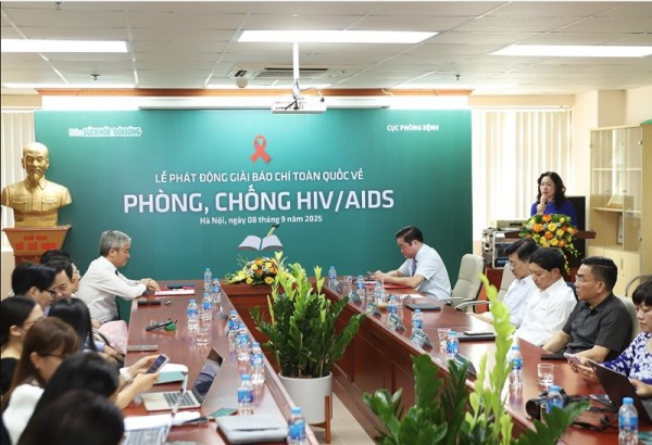 Bộ Y tế phát động “Giải Báo chí toàn quốc về phòng, chống HIV/AIDS” năm 2025