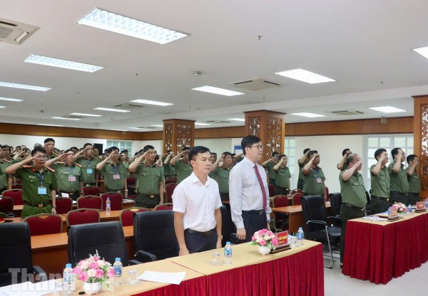 Khai giảng lớp thanh tra viên chính cho lực lượng Thanh tra Công an trên toàn quốc khóa 13/2025