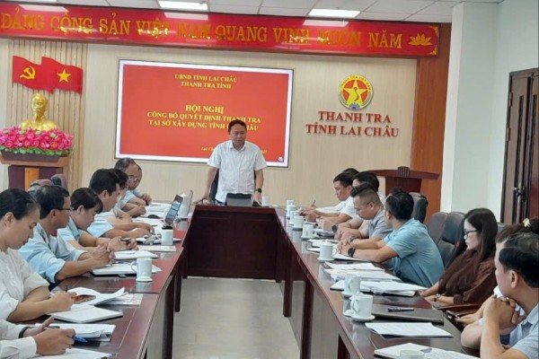 Lai Châu triển khai hiệu quả công tác thanh tra, kiểm tra 9 tháng đầu năm