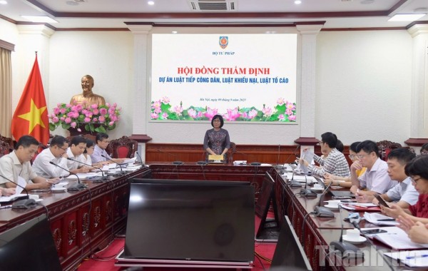 Tiếp tục hoàn thiện dự thảo Luật về tiếp công dân, giải quyết khiếu nại, tố cáo