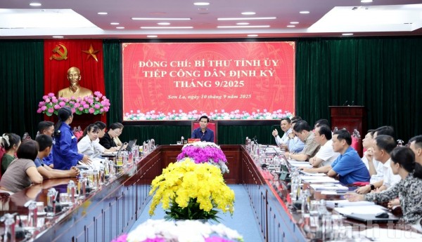 Những chỉ đạo của Bí thư Tỉnh ủy Sơn La tại buổi tiếp công dân