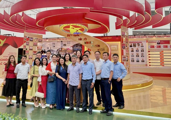 Cục XIV, Thanh tra Chính phủ tổ chức tham quan gian trưng bày của Ngành Thanh tra