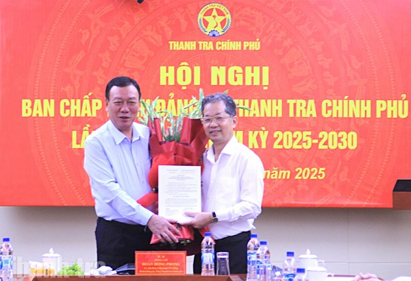 Ông Nguyễn Văn Quảng được chỉ định giữ chức Phó Bí thư Thường trực Đảng uỷ Thanh tra Chính phủ