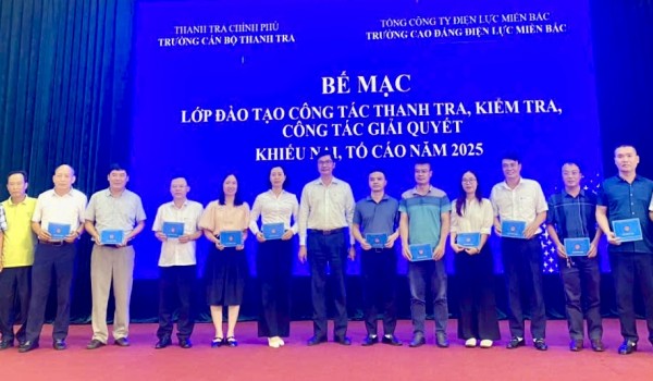 Nâng cao chất lượng thanh tra, kiểm tra, giải quyết khiếu nại, tố cáo cho Tổng Công ty Điện lực Miền Bắc