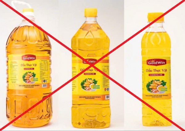 Phát hiện dầu ăn giả, kém chất lượng nhãn hiệu GoldWin Cooking Oil