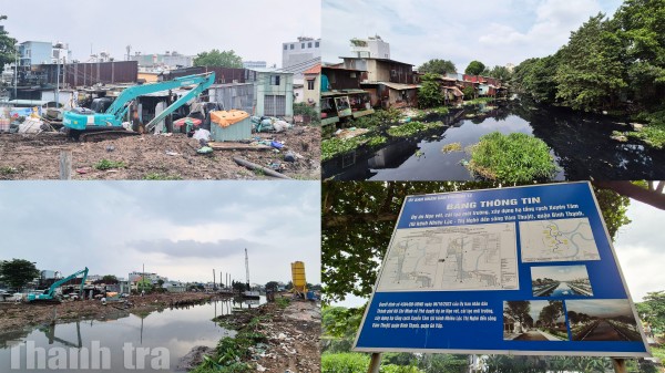 TP Hồ Chí Minh: Cận cảnh Dự án cải tạo rạch Xuyên Tâm trước cuộc “đại di dời” hơn 2.000 hộ dân