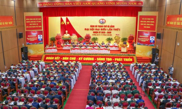 Đại hội Đảng bộ TP Đà Nẵng lần thứ I: Khát vọng bứt phá trong kỷ nguyên mới