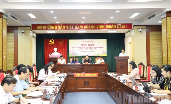 Khi nào Đại hội đại biểu Đảng bộ tỉnh Tuyên Quang lần thứ I, nhiệm kỳ 2025 – 2030 diễn ra?