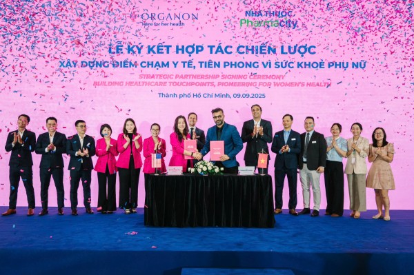 Pharmacity và Organon ký kết hợp tác chiến lược, tiên phong vì sức khỏe phụ nữ