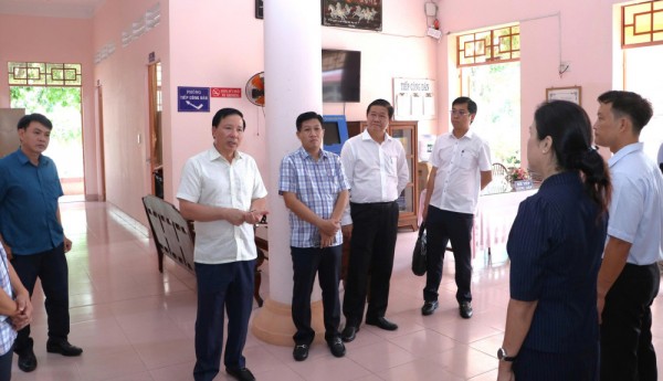 Khảo sát cơ sở 2, Chủ tịch UBND tỉnh Tây Ninh chỉ đạo phát huy công năng trụ sở, tránh lãng phí